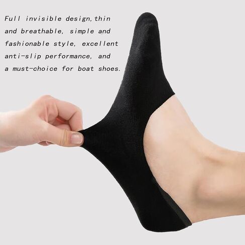 No Show Socks 6 Pairs for Men Size 10-13 White Black Gray Cotton Socks Low Cut Ankle Non Slip Athletic Running Novelty Casual Invisible Liner Boat Socks for Women Size 11-12-13-14 in Kuwait