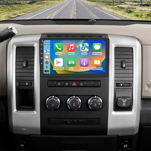 4GB+64GB Car Radio Stereo for Dodge RAM 1500 2500 3500 Radio Upgrade 2009 2010 2011 2012,Android 13 build in Wireless Carplay Android Auto WiFi Blutooth in Saudi Arabia