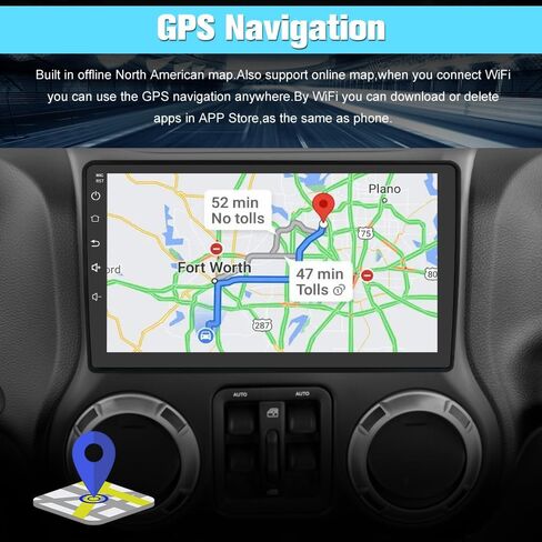 4GB+64GB Car Radio Stereo for Dodge RAM 1500 2500 3500 Radio Upgrade 2009 2010 2011 2012,Android 13 build in Wireless Carplay Android Auto WiFi Blutooth in Saudi Arabia