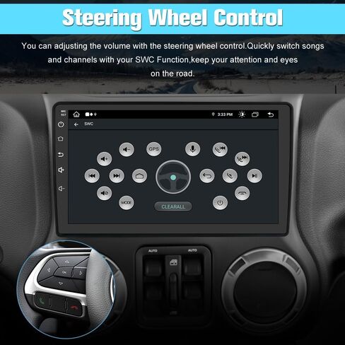 4GB+64GB Car Radio Stereo for Dodge RAM 1500 2500 3500 Radio Upgrade 2009 2010 2011 2012,Android 13 build in Wireless Carplay Android Auto WiFi Blutooth in Saudi Arabia