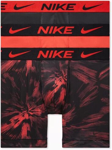Nike Essential Micro 3pk Boxer Brief, Hyperspace Print, XL in Saudi Arabia