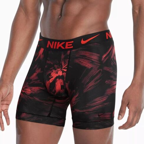 Nike Essential Micro 3pk Boxer Brief, Hyperspace Print, XL in Saudi Arabia