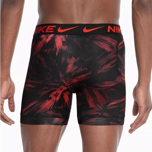 Nike Essential Micro 3pk Boxer Brief, Hyperspace Print, XL in Saudi Arabia