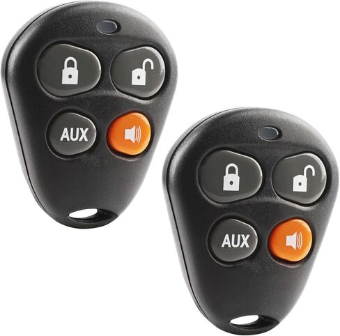 Replacement for Viper Python Avital Hornet Automate 4-Button Keyless Entry Remote EZSDEI474V (Orange) in Saudi Arabia