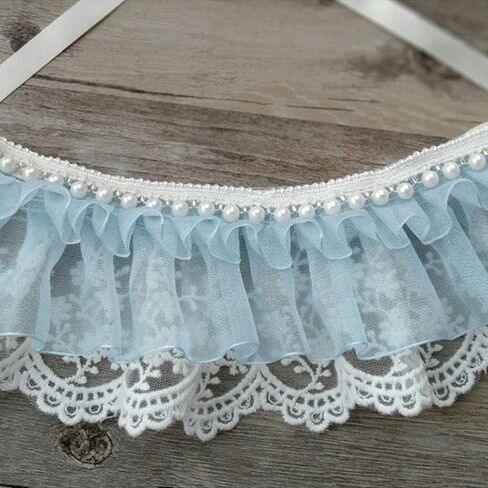 Pet Bandana CostumeCat Dog Cute lace Princess Saliva Towel Dog bib Scarf bib bib Small Dog cat Dress up Accessories in Saudi Arabia