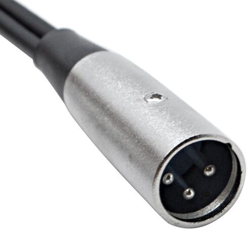 Seismic Audio - SA-Y4 - 1' Splitter Patch Cable - 1 XLR Male to 2 XLR Female in Kuwait