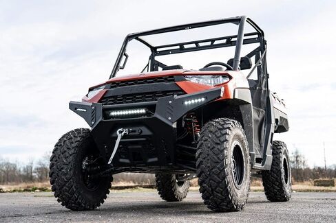 Rough Country Front Bumper Wings w/6in LEDs for Polaris Ranger - 93044 in Saudi Arabia
