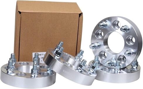Goetland Wheel Spacers Adapters 5x4.5 to 5x5(114.3 to 127mm) 1-1/4 inch Thickness 5 Lug 1/2x20 studs in Saudi Arabia
