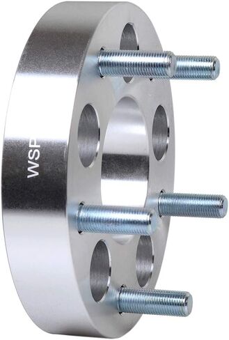 Goetland Wheel Spacers Adapters 5x4.5 to 5x5(114.3 to 127mm) 1-1/4 inch Thickness 5 Lug 1/2x20 studs in Saudi Arabia