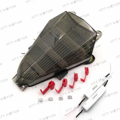 HTTMT MT046- Smoke Tail Light Compatible with 2006-2013 YZF R6 YZF-R6 in Saudi Arabia