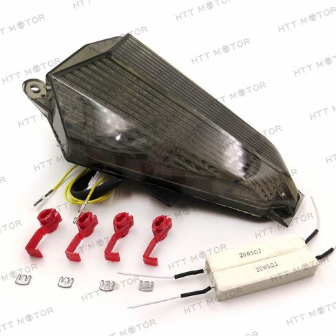 HTTMT MT046- Smoke Tail Light Compatible with 2006-2013 YZF R6 YZF-R6 in Saudi Arabia