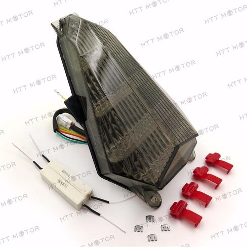 HTTMT MT046- Smoke Tail Light Compatible with 2006-2013 YZF R6 YZF-R6 in Saudi Arabia