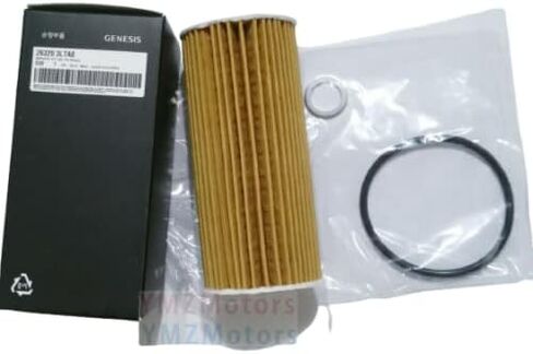 Genuine OEM 26320-3LTA0 Service Kit - Oil Filter / 263203LTA0 for Hyundai Genesis G70 19-22 G80 18-20 G90 17-20 Kia Stinger 18-22 K900 19-20 / Replaces S263203LTA0 in Saudi Arabia