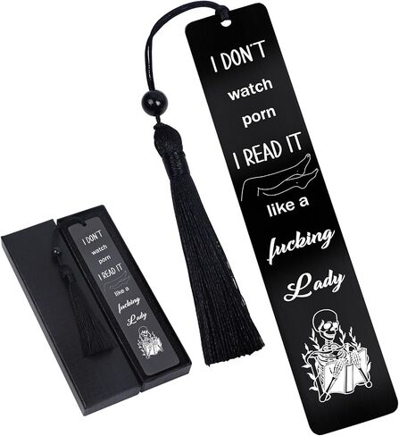 Fairytales Metal Bookmark Gifts - Spicy Book Marks for Book Lovers Funny Bookmarks for Women Beautiful Book Mark with Pendant for Girl Fancy Bookmarkers Reading Gift for Book Lovers Friend in Kuwait