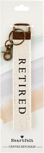 Keychain by Heartfelt - Key Rings - Canvas Wristlet Strap Lanyard Key Chain, 8.75-Inch, Hey Boo in Saudi Arabia