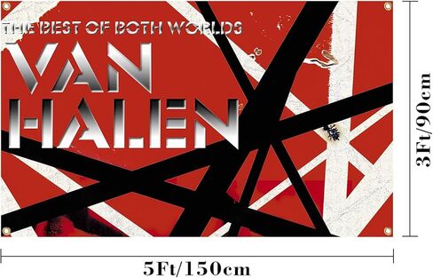 VVieer Band Tapestry Vann 3x5 FT Album Cover Poster Halenl Music Room Decor Tapestry in Kuwait