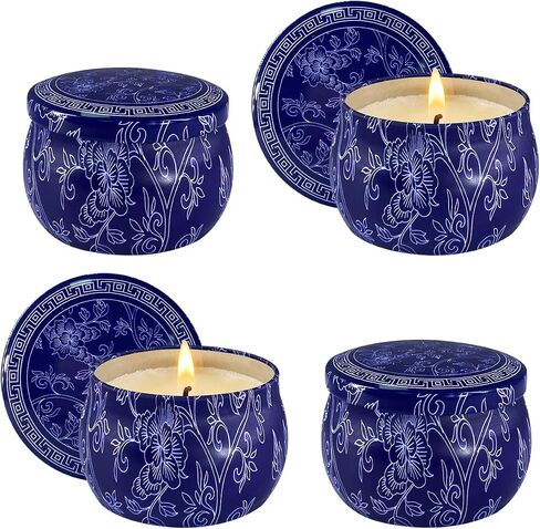 9 Pack Scented Candles Soy Candles for Home, 2.2oz Long Burn Time Aromatherapy Soy Wax Jar Candle Home Decorative Fragrance Candles Gift Set for Women Mothers Day Valentine's Day Decor Candles in Saudi Arabia
