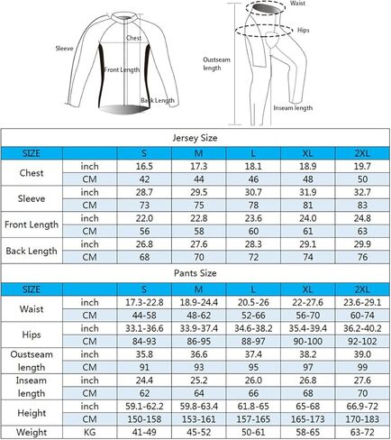 Women's Long Sleeve Cycling Jersey Set Breathable Biking Clothes with 3D Padded Pants in Saudi Arabia