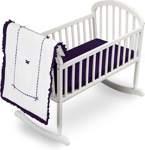 Baby Doll Bedding Unique Cradle Bedding Set, Navy,1230crnew-navy in Saudi Arabia