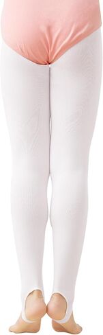 Stirrup Tights for Girls & Women, 60D Denier Ultra Soft Ballet Tights for Gymnastics, School, 1 or 2 Pairs/Pack in Saudi Arabia