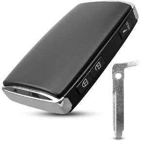 Keyles Entry Car Key Fob Case Shell Cover استبدال متوافق مع Mazda CX-5 CX-3 2020 2021 2022 2023 يستبدل TAYA-67-5DYB FCC ID WAZSKE13D03 3 أزرار مجرد غطاء مفتاح in Kuwait