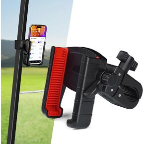 Easy Golf Cart Phone Holder Mount Compatible with EZGO for Club Car for Yamaha Golf Cart Accessories,Universal Phone Holder Compatible with iPhone for Galaxy and Smartphones Golf Cart Accessories