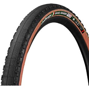 Challenge, Gravel Grinder TLR, Tire, 650x46C, Folding, Tubeless Ready, Vulcanized, Nylon, 120TPI, Tanwall
