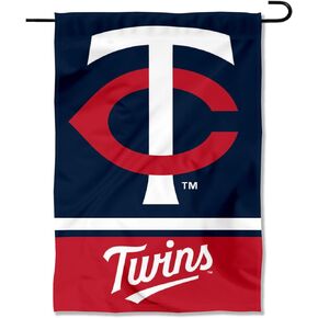 Minnesota Twins New Logo Double Sided Garden Flag