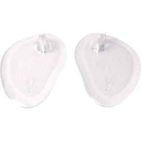 footinsole Forefoot Insoles Cooling Gel Foot Pad with Raised Ridge (4 Cushion Pads) - 2 Pairs