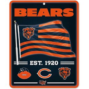 Chicago Bears Americana Banner Flag Sign