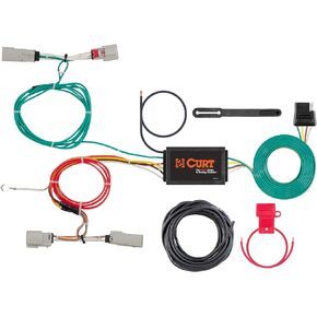 CURT 56298 Vehicle-Side Custom 4-Pin Trailer Wiring Harness, Fits Select Lincoln MKX , Black
