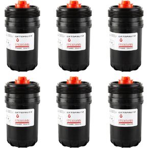 FF63054NN Fuel Filter 10 Micron Compatible with 6.7 Cummins B/L series Diesel Engines Replaces FF63009 5303743 FF63008 BF63000 FH22168(set of 6)