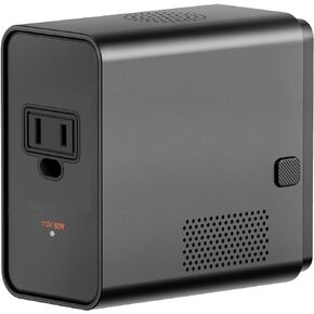 Runhood Portable Power Station AC Connector Power Inverter DC to AC Converter with 80W AC Outlets for Runhood Energy Bar