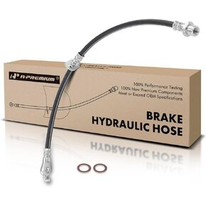 A-Premium Front Driver Brake Hydraulic Hose Compatible with Toyota and Lexus Models - Camry 2007-2011, ES350 2007-2013 - Replace# 9094702F58