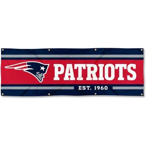 New England Patriots Large 2x6 Foot Banner
