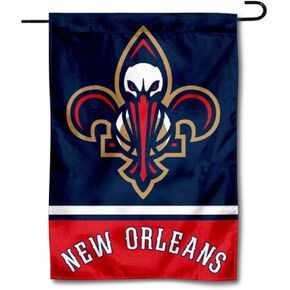 New Orleans Pelicans Double Sided Garden Flag