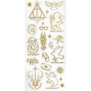 Paper House Productions Harry Potter Wands Shiny Foil Enamel Effect Sticker Sheet for Crafts, Scrapbooking & Collecting
