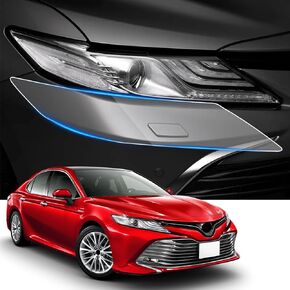 Car Headlight Protection Film for Toyota Camry 2018-2024 Auto Accessories Lucency Vinyl Exterior Decoration Self Adhesive Sheet Sticker Cover Tint Tail Light