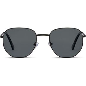 Peepers by PeeperSpecs Positano Reading Sunglasses Aviator, Black, 51 + 1.5