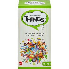 The Game of Things Party Game for Teens & Adults, Board Game for Family Night with Erasable Boards & Wet Erase Markers