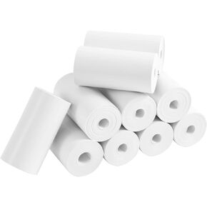 15 Rolls Print Paper for Kids Instant Print Camera, Premium Photo Printer Thermal Paper, Kid's Instant Print Camera Refill Paper 57 x 30 mm Print Paper