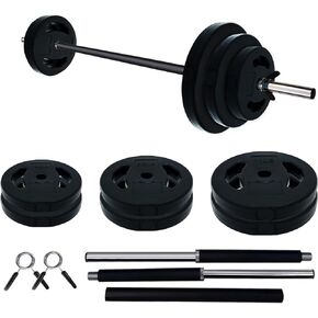 Cardio Body Pump Weights, Barbell Weight Set, Adjustable Free Weights for Home and Gym Workout