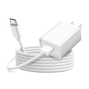 5V Baby Monitor Power Cord Micro USB Charger Fit for Eufy Baby Monitor (Work for Both Camera & Screen),VAVA Baby Monitor (NOT for Handheld Screen), V-Tech, Motorola Baby Monitor Power Cord (5FT)