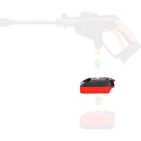 Adapter Upgrade for Worx 20v USA Version Type Tools, Compatible with Craftsman New 20v V20 Type Batteries (No Charging Function) - 1 Adapter Only