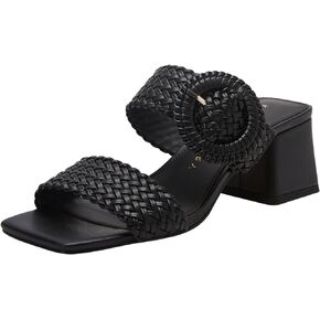 Katy Perry Women's GEMM Woven Block Heel Sandal Slide