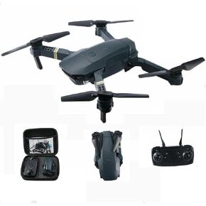 Foldable Drones with 720P HD Camera,RC Quadcopter WiFi FPV Live Video,One Key Start,3D Flip,WiFi FPV Live Video,altitude hold mode for Adults/Kids