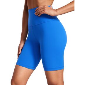 CRZ YOGA Womens Butterluxe Biker Shorts 2.5'' / 4'' / 6'' / 8'' - High Waisted Booty Workout Volleyball Yoga Spandex
