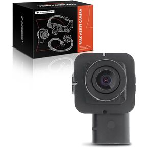 A-Premium Park Assist Camera Rear View Backup Reverse Camera Compatible with Select Ford Models - 2018-2019 Fiesta - Replace# D2BZ19G490E-B