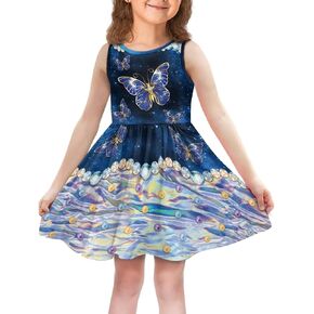 Cute Dress for Girls 2-14 Teen Girl Trendy Clothes Casual Summer