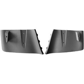 IKON MOTORSPORTS, Rear Bumper Diffuser Valance Compatible with 2018-2023 Ford Mustang GT, Aero Foil Kit Pair